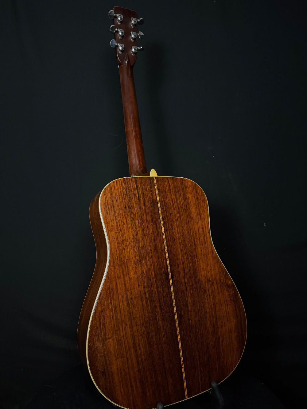 1966 Martin D-28 acoustic guitar back