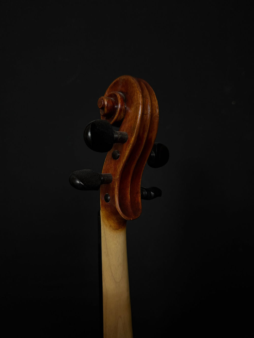 2011 Rudolf Doetsch Model 701 Guarneri Copy pegbox