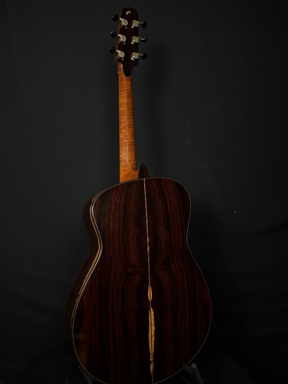 2015 Tom Bills Genesis II #1805 acoustic guitar back