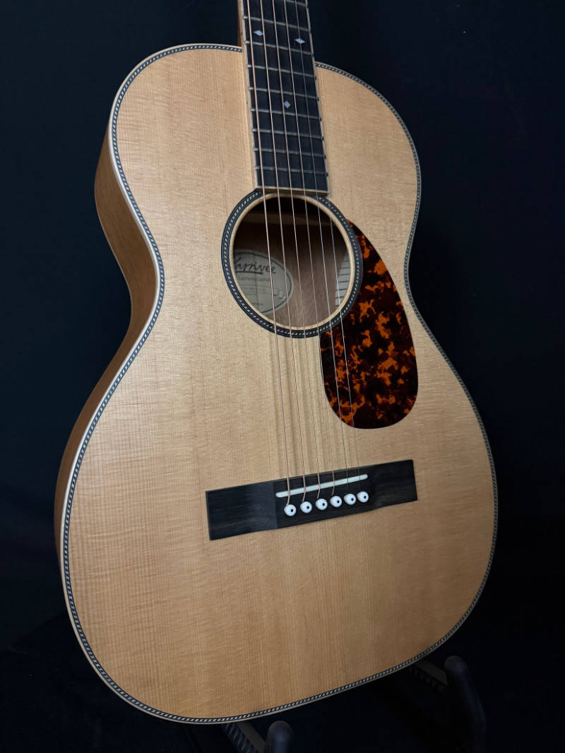 front of 2023 Larrivée 0-40 with KK pickup