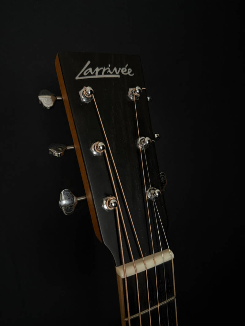 2023 Larrivée 0-40 with KK pickup headstock