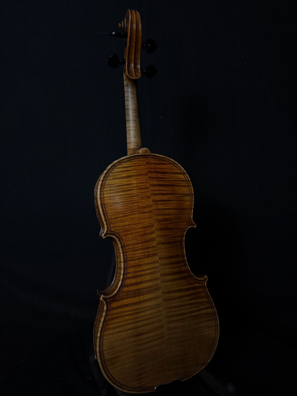 Circa 1900 German Workshop Magginni Copy violin full back