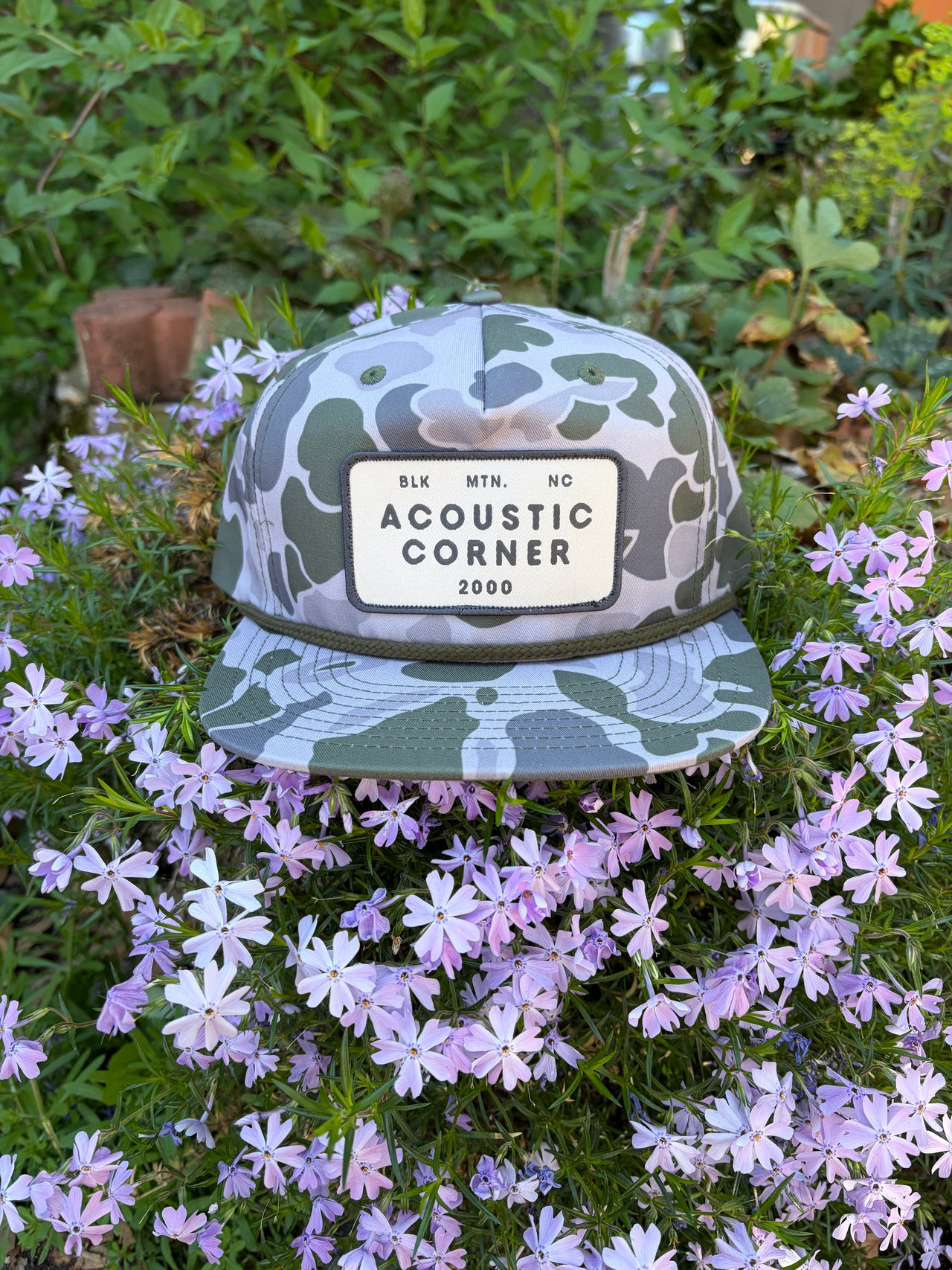 Embroidered Duck Camo Hat