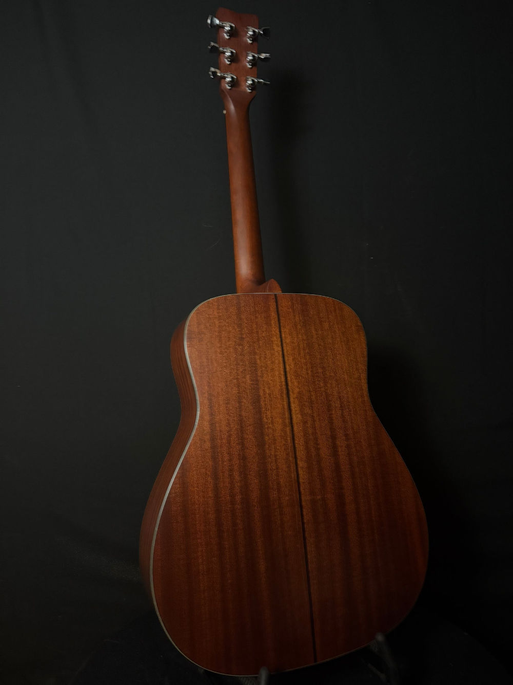 Yamaha FG5 Red Label Reissue acoustic guitar back