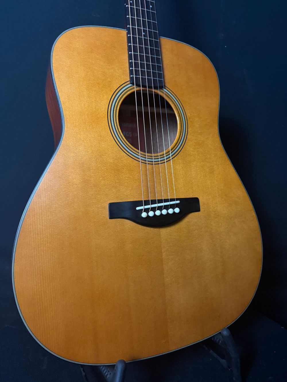 Yamaha FG5 Red Label Reissue acoustic guitar body