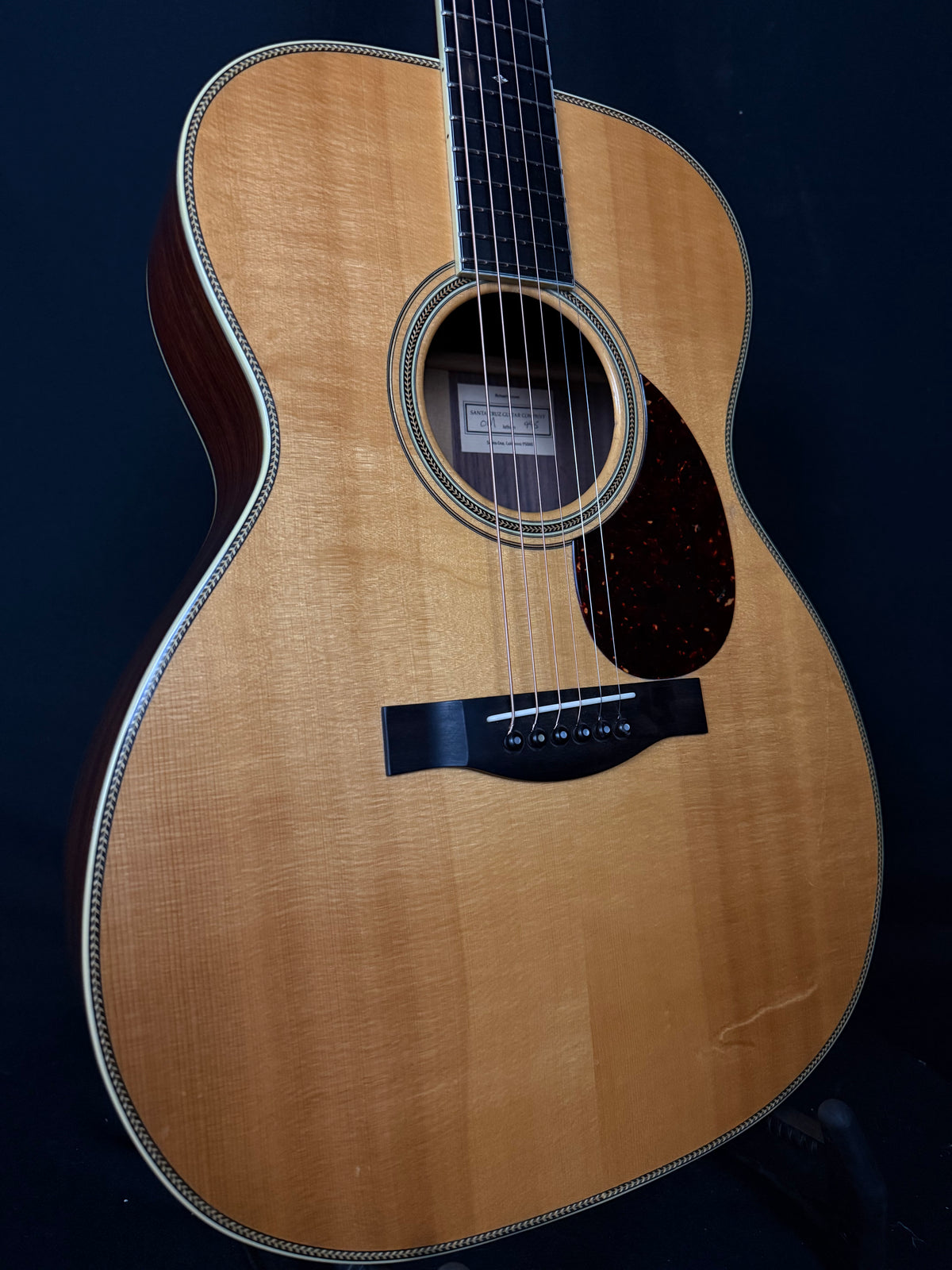 1997 Santa Cruz OM Acoustic Guitar - German Spruce Top