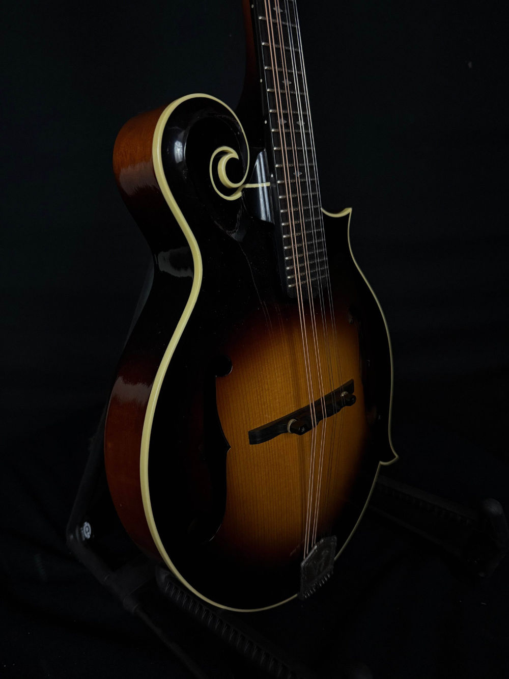 2003 Weber Bitterroot F-Style Mandolin binding