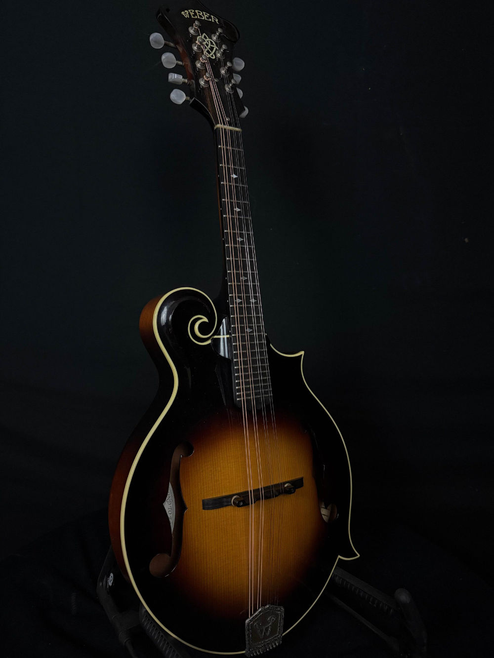 2003 Weber Bitterroot F-Style Mandolin body