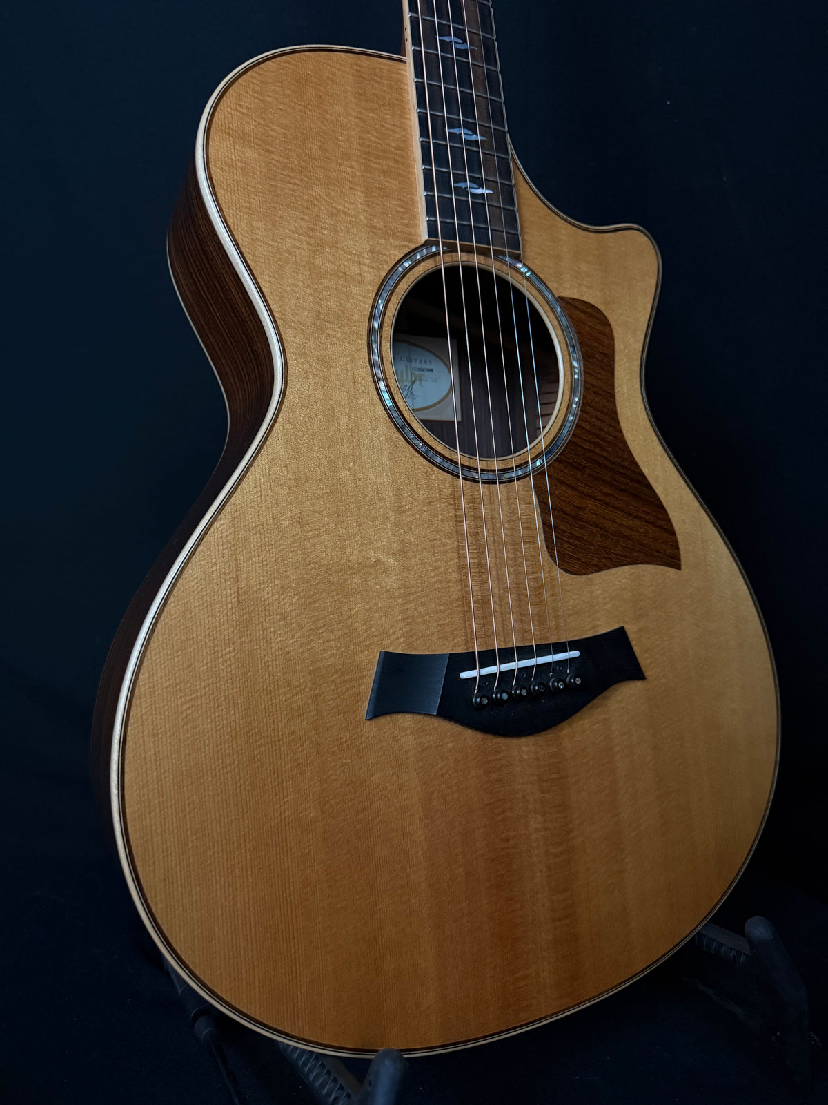 2017 Taylor 814CE DLX 12-Fret Acoustic-Electric Guitar
