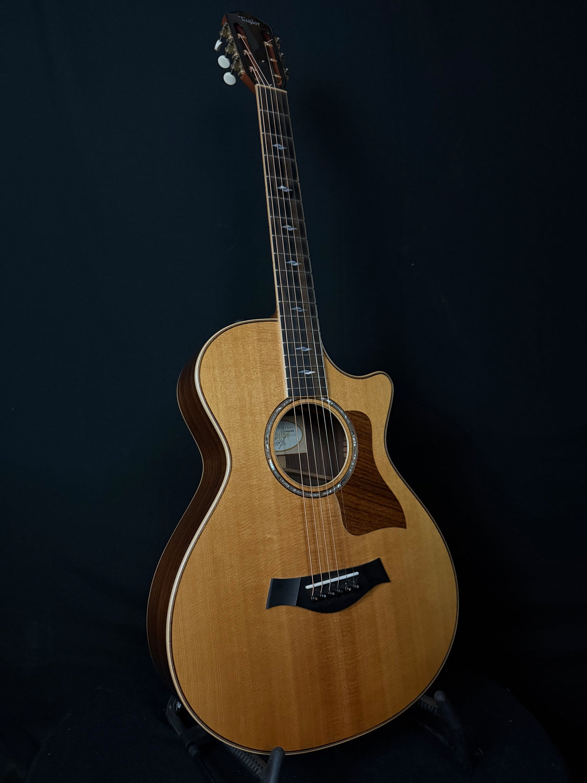 2017 Taylor 814CE DLX 12-Fret Acoustic-Electric Guitar