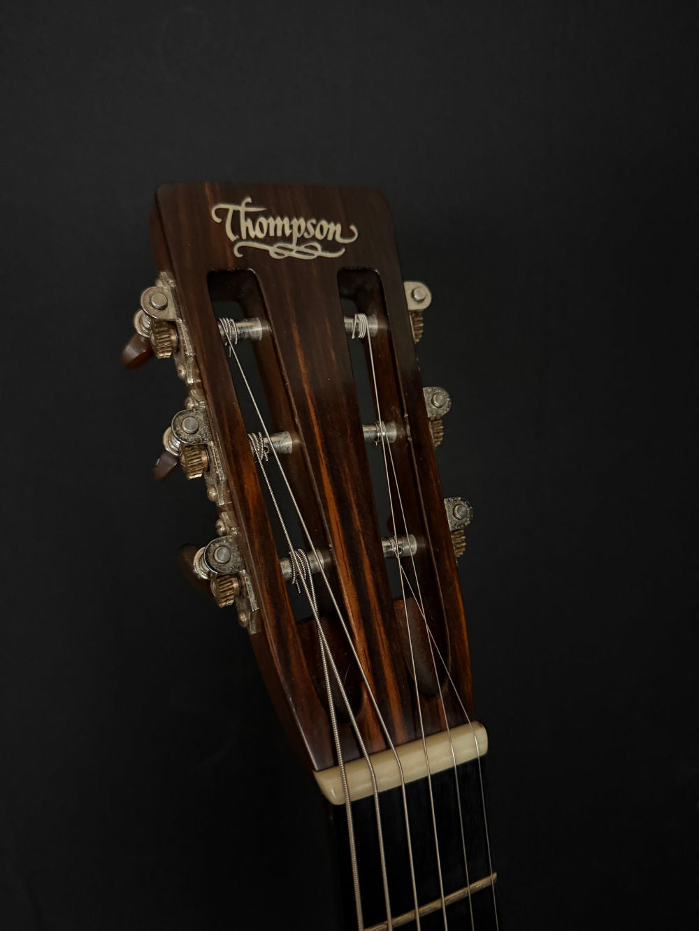 2019 Thompson D-SMA Acoustic Guitar headstock
