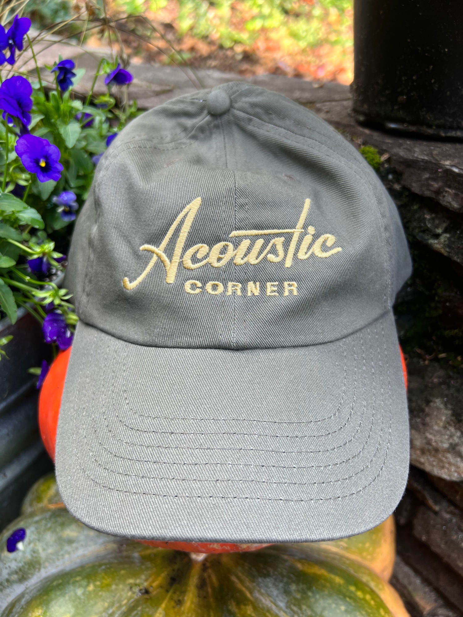 Acoustic Corner Embroidered "Dad" Hat