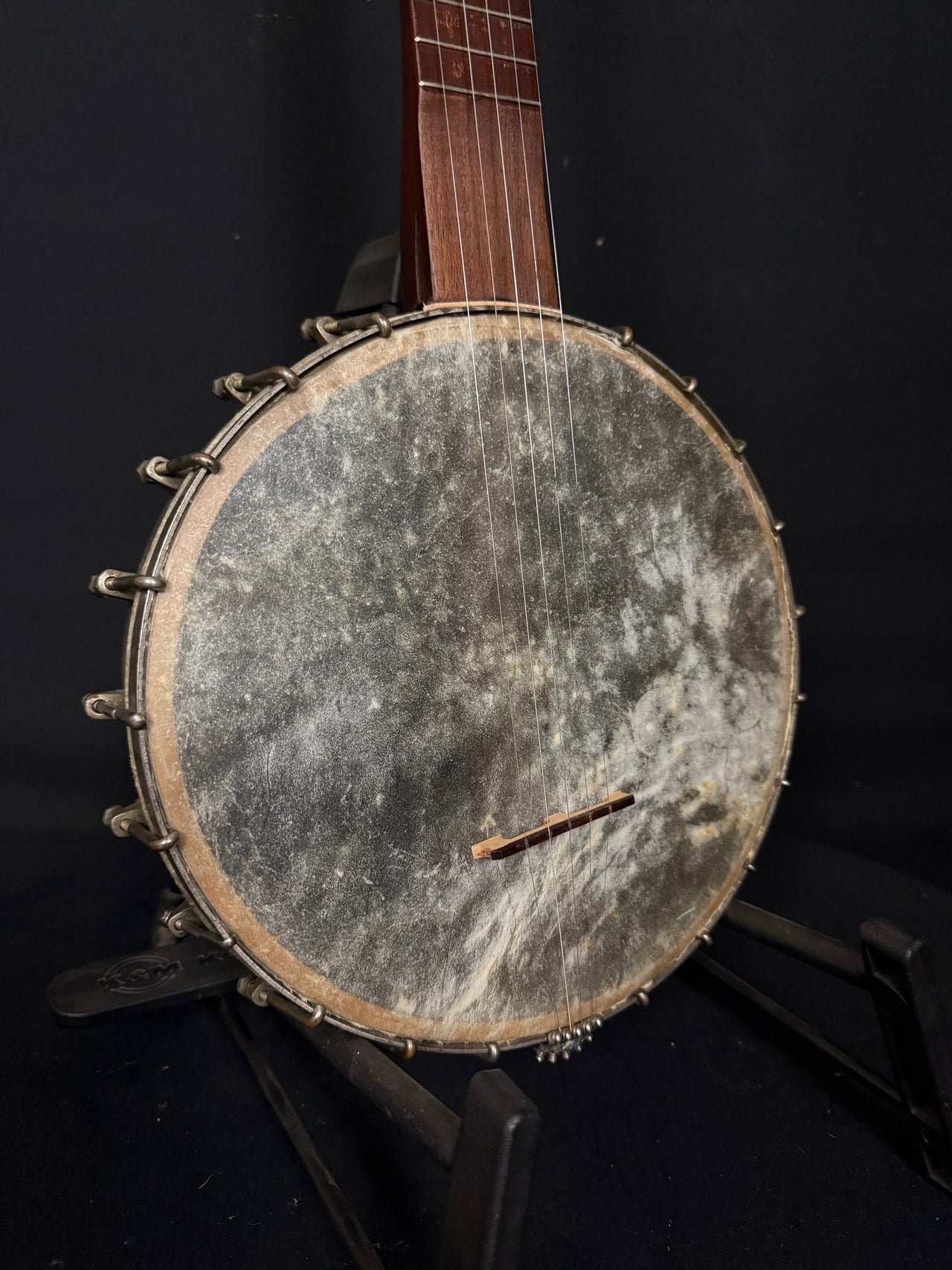 Circa 1890's Buckbee open back banjo