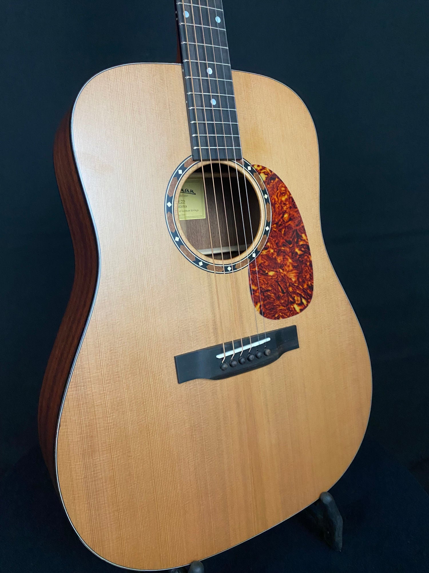 Eastman E2D Dreadnought cedar top acoustic guitar body