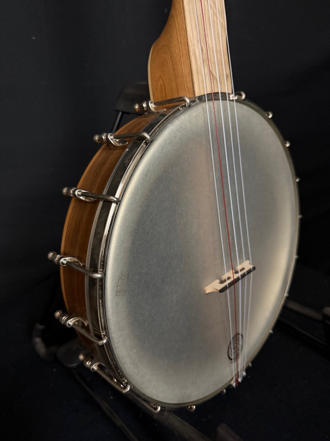 2015 Pisgah Banjo Company Fretless 12" Dobson in Walnut/Cherry