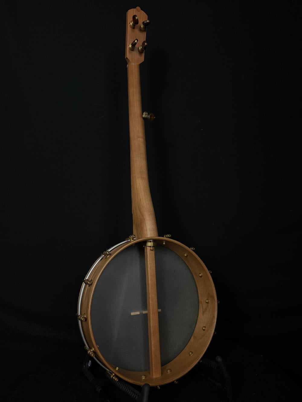 full back photo of 12 inch noon day banjo serial #007