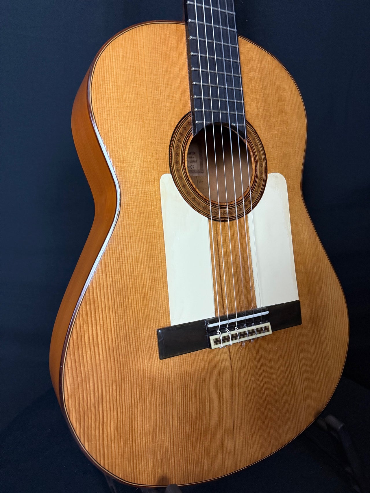 1970 J. Alberto Pantejo Martin Flamenco Guitar